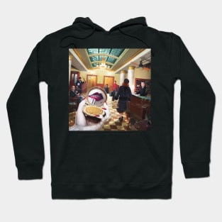 The Grand International Hotel by Jeff Lee Johnson Hoodie